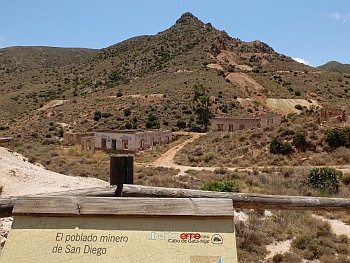 Poblado minero abandonado San Diego